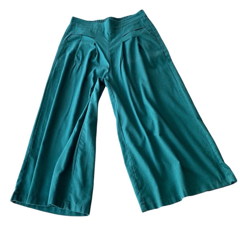 Cropped Culottes Pants
